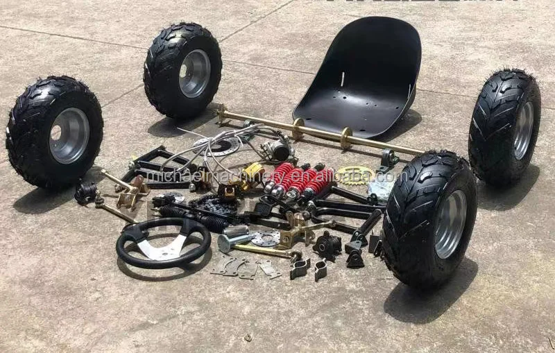 125cc Single Seat Off Road Go Kart Karting Chassis Complete Parts Kits