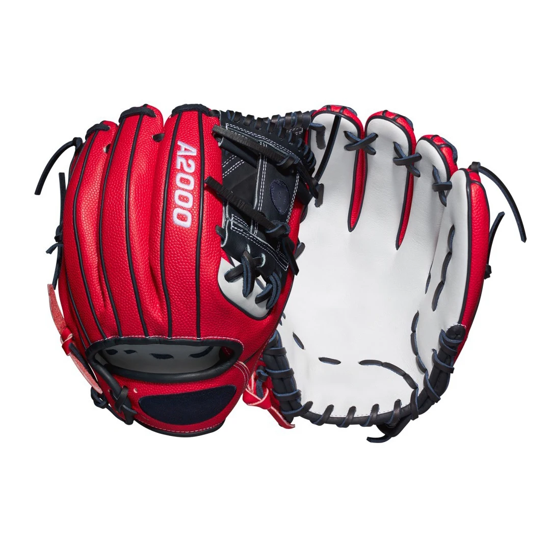Custom Professional Guantes De Baseball & Softball Training A2000 Kip Leather Guantines De