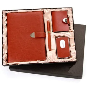 Customized A5 Notebook Journal Pen Set Cute Girls Bible Backpack Planner Fabric PP Cover Wholesale Promotional Stationery Gift