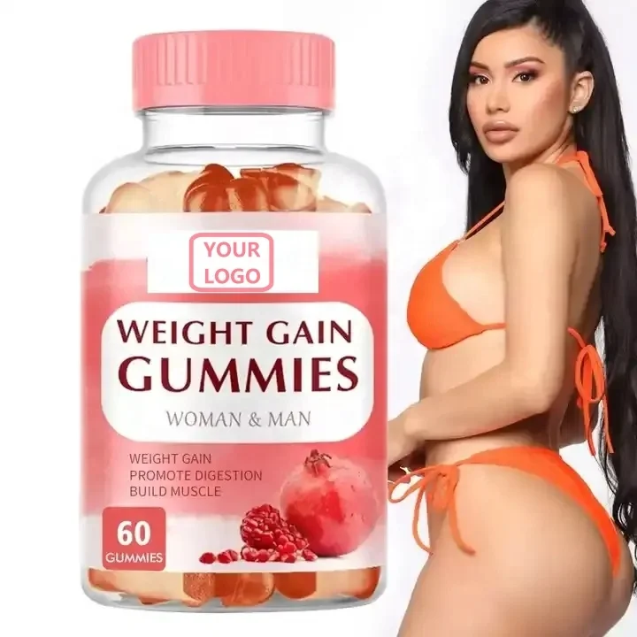 Oem Logo Weight Gain Gummies Weight Gain Gummy Weight Gain Gummies For