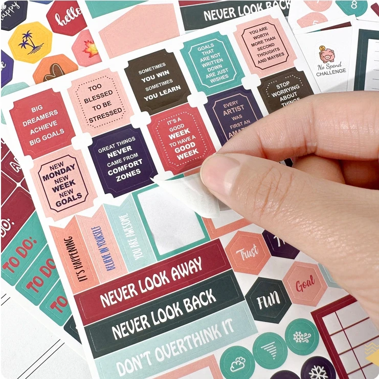 2024 Planner Office Supplies Notebook Budget Binder Customized