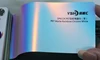 PVC Matte Rainbow Chrome White