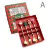 A4pcs-christmas red box