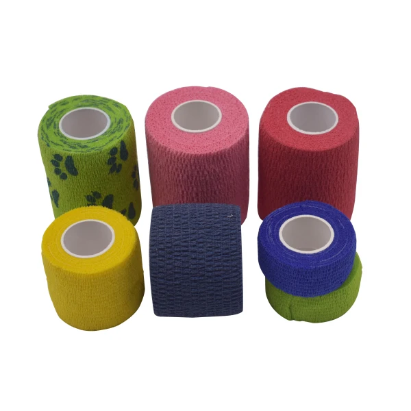 Veterinary Bandage as Pet Healthcare adhesive Bandages Medical Consumables for Animal