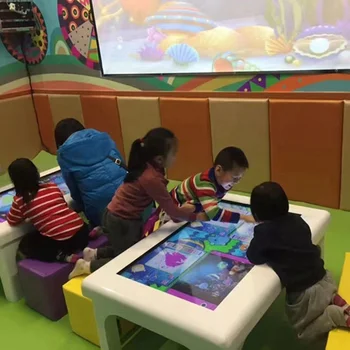 Factory Android 32 Inch HD Touch Screen Game Android  Kids Digital Signage Multi Smart Touch Table for Kids or Teens