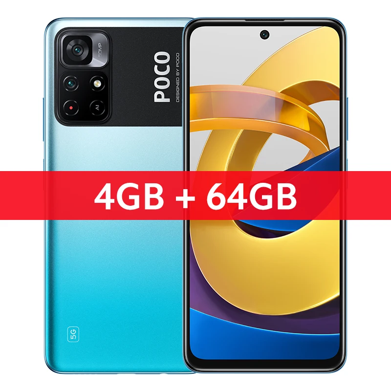 Xiaomi Poco M4 Pro 5G - 4GB RAM, 64GB Storage, 50MP Camera