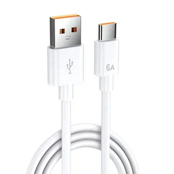 6a Phone USB Charger Date Cable 0.3M 1M 2M USB-C Cables 6A Type-C Fast Charging Usb Cable For Mobile phones,