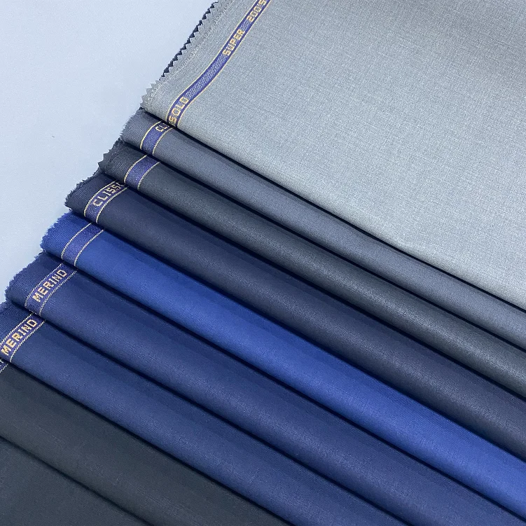 Высокое качество оптовая продажа полиэфирная вискозная Смешанная Мужская подходящая ткань