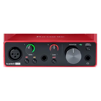 Focusrite Scarlett Solo 3rd Generation Upgrade Edition Sound Card for Recording Compilation Bassoon Type Wholesale Generation