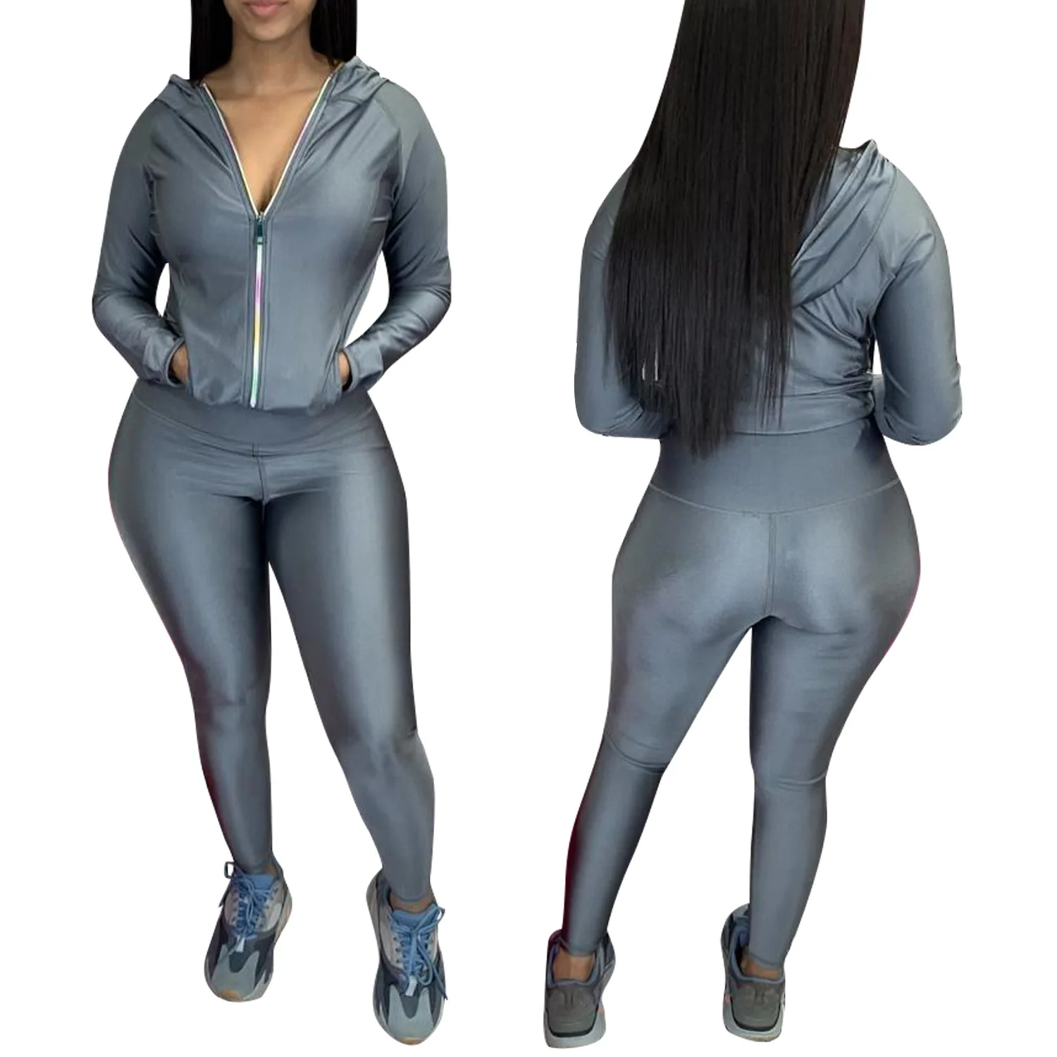 female tight suit