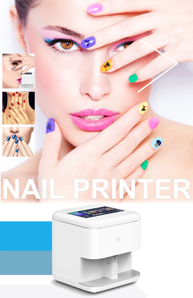 Hcn023 3d Smart Nail Machine Nail Painting Printer Nail Polish Machine Printer 3d Buy Nail