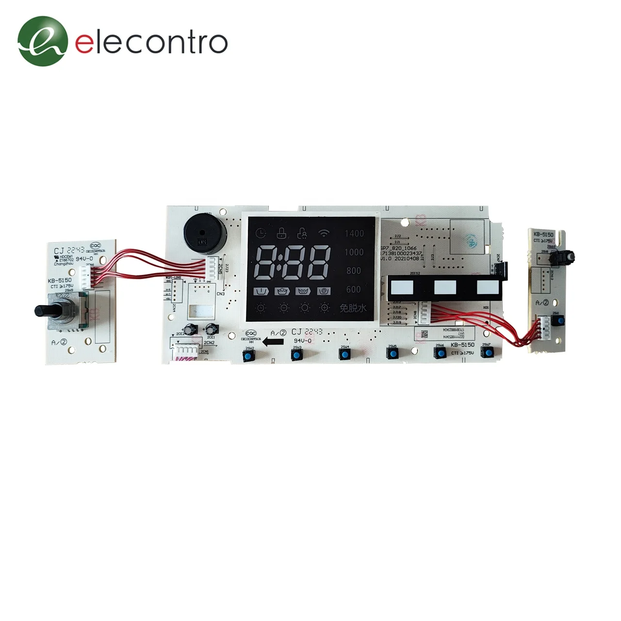 Washing Machine Control System PCBA - Reliable & Customizable