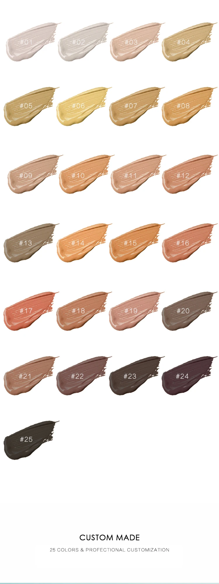 black skin liquid foundation