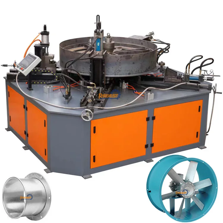 Full Automatic CNC Multi Flanging Punching Machine Flange Drilling Large Tdc Flanging Machine