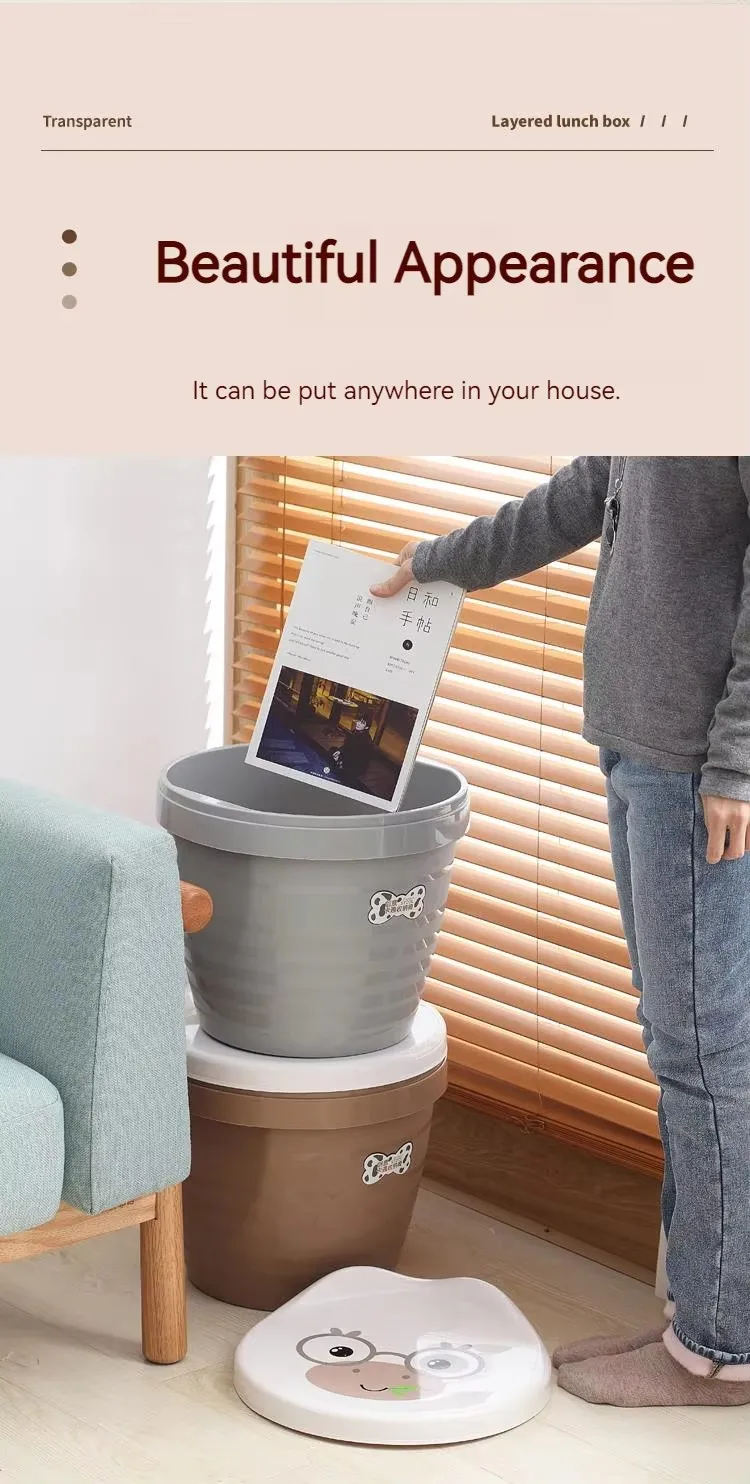 Cartoon Style Dual-Use Plastic Storage Bins & Boxes Good Quality Toys Organizer for Sitting & Storage supplier