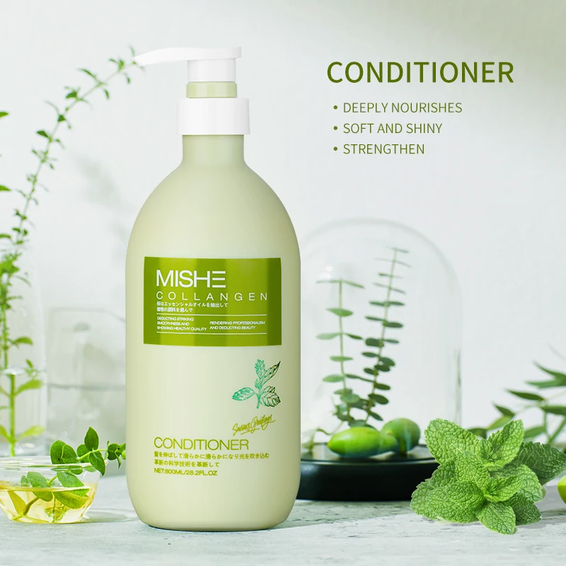 Новое Фирменное масло без сульфат трав для веганов контролирующее увлажняющее Восстанавливающее Средство Кондиционер волос с витамином C и