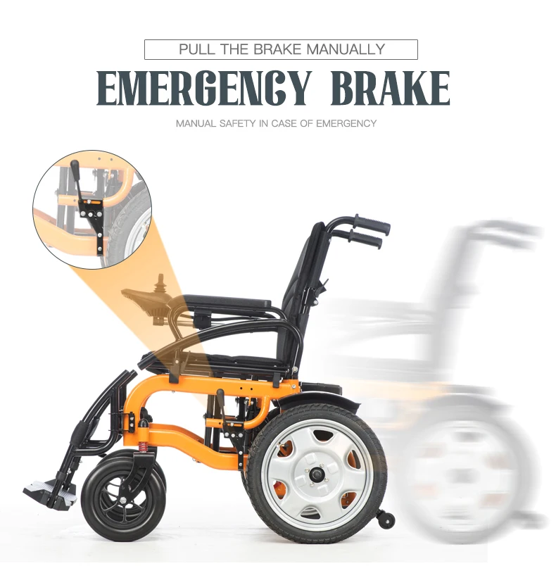 Cheapest Portable Folding Lightweight Power Wheelchair Motorized