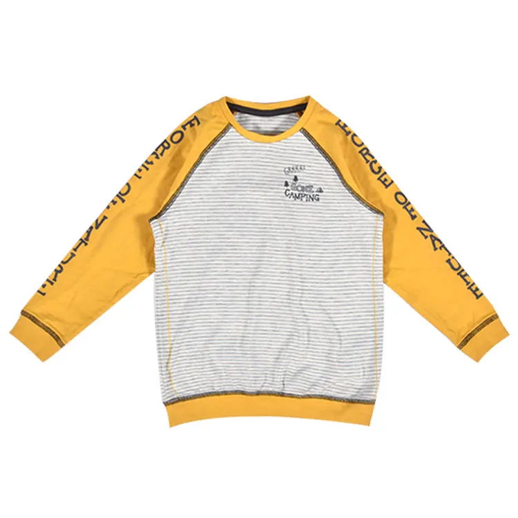 =брендовая одежда чистый свитер Детские топы из 100% хлопка Детский в полоску для мальчиков