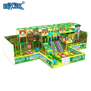 Customized Jungle Theme Indoor Playground Equipment Kids Zone Play House with Unique Design