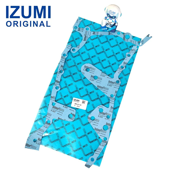 IZUMI ORIGINAL 8n0110 8n-0110 0.8mm Thick Front Housing Plate Gasket For Caterpillar Construction Machinery Parts