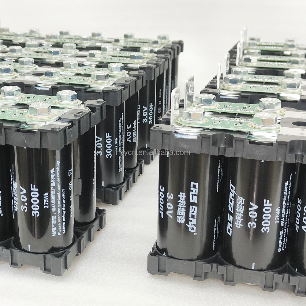 Factory Direct Energy Storage Emergency Start Power Supply 36V 250F Supercapacitor 3V 3000F 3000 Farad Super Capacitor