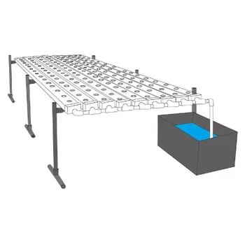 Wholesale Hydroponics Indoor Planting Growth Hydroponics NFT System Indoor Garden Hydroponic Growing System