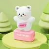 Custodia per bambola modello orso bianco