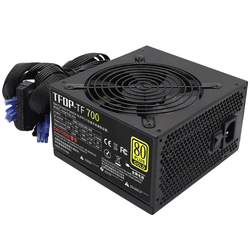 600w Full Voltage 80 Gold Medal Certification Pc Power Supplies
