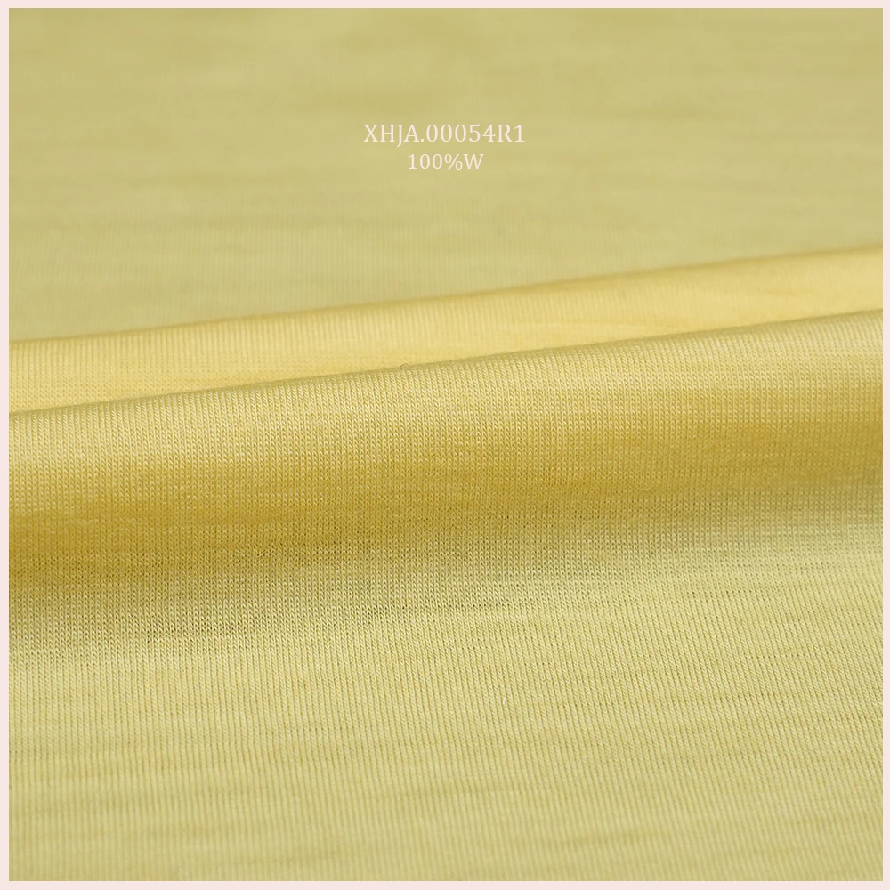 Отличное Трикотажное изделие из 100% мериносовой шерсти трикотажная ткань обычной для футболки поло с внутренним