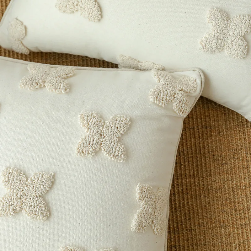 Innermor Boho Pillow Home Decor Tufted Cushion Decorative Pillow Covers