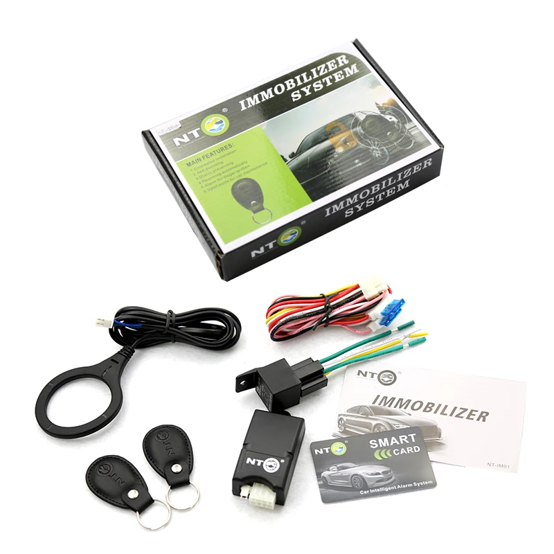 NTO Universal Anti-Robbery Anti-Hijacking 2.4Ghz Smart Lock Wireless Relay Car Accessories Alarm System Immobilizer