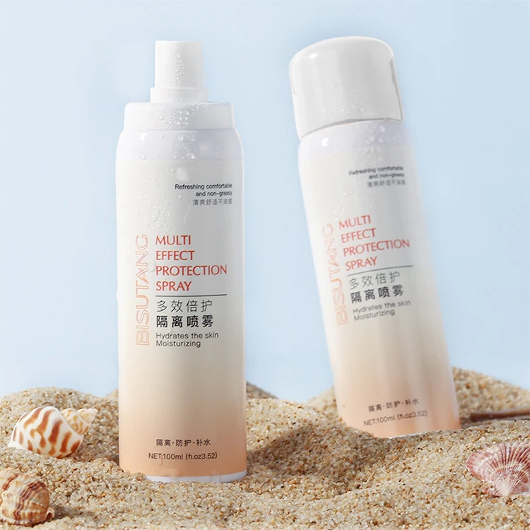 Оптовая продажа частная торговая марка уход за кожей лица успокаивающий солнцезащитный крем с алоэ Солнцезащитный