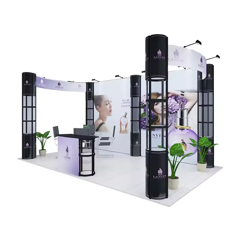 Tian Lang 2024 New Product 3x3m 3x6m Portable Modular Exhibition Portable Trade Show Booth Display