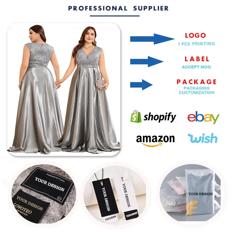 LY2483D Plus Size Evening Dresses - Luxurious & Elegant LY2483D Plus Size Evening Dresses - Luxurious & Elegant