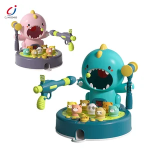 Chengji 4 in 1 Multifunctional Electric Plastic Whack a Mole Game Toy Target Shooting Game Music Dinosaur Whack-a-mole Toys