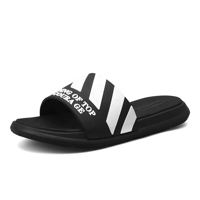 Boys White Rubber Slippers Custom Made 