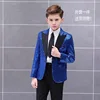 blazer bleu + cravate