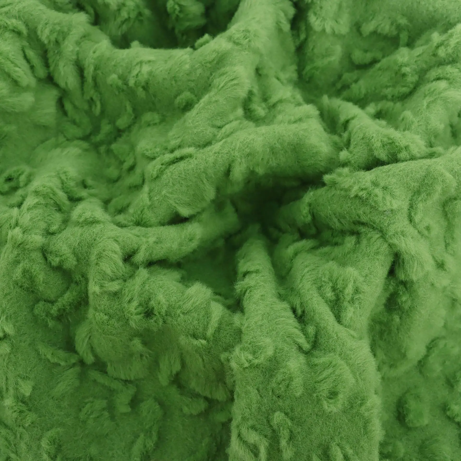 Free Sample 95% Polyester 5% Spandex Embossing Bubble Pleated Jacquard Knitted Crepe Fabric for Dress Blouse