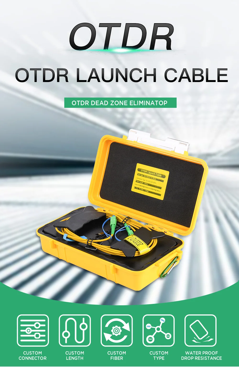 Otdr Dead Zone Eliminator Fiber Optic Launch Cable Box Optical Fiber ...