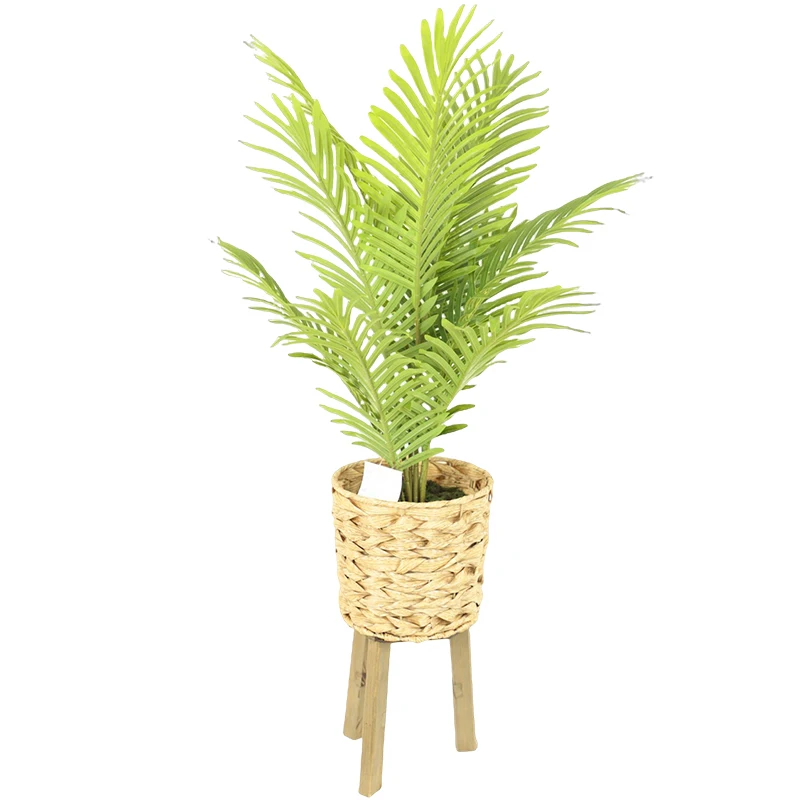 Wholesale Outdoor Garden Decoration Greenery Artificial Indoor Palm