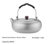 Bollitore in puro titanio grigio da 600 ml satinato