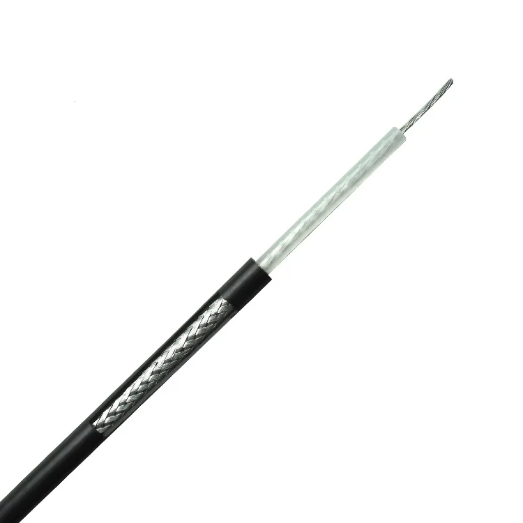 Câble coaxial 50ohm RG58A/U PL259 pour système d'antenne