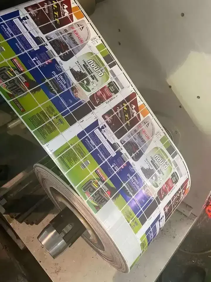 RY320 высокоскоростная 5-цветная автоматическая машина для флексографской печати этикеток бумажных