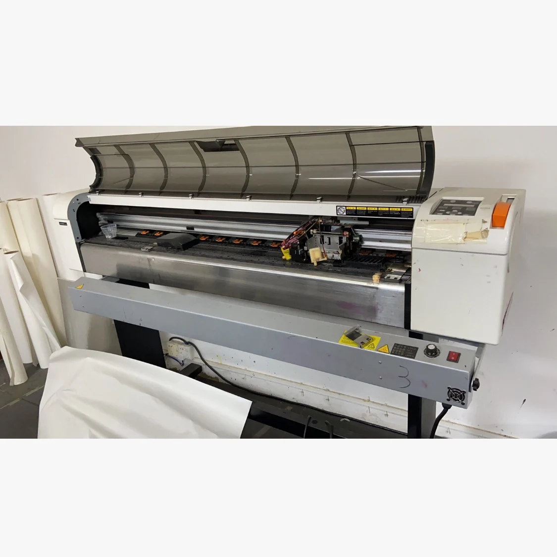 Used Mutoh RJ900X Dye Sublimation Printer with F158 Printhead