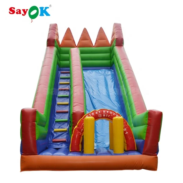 Inflatable Fun City Slide Inflatable Jumper Slide Combo Big Inflatable Water Oark Equipment Slide Park