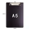 Clip para placa A5 negro