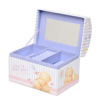 Custom Music Box Mechanism children Princess Music Jewelry Boxes bear musical box