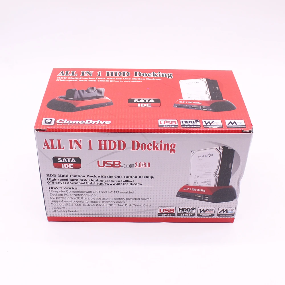 SATA/IDE Hard Drive Docking Station with USB