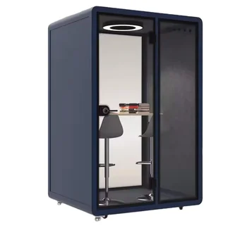 Cymdin Modern Style Detachable Steel Structure Acoustic Booths Soundproof Office Mute Cabin House Small Telephone Booth Mobile