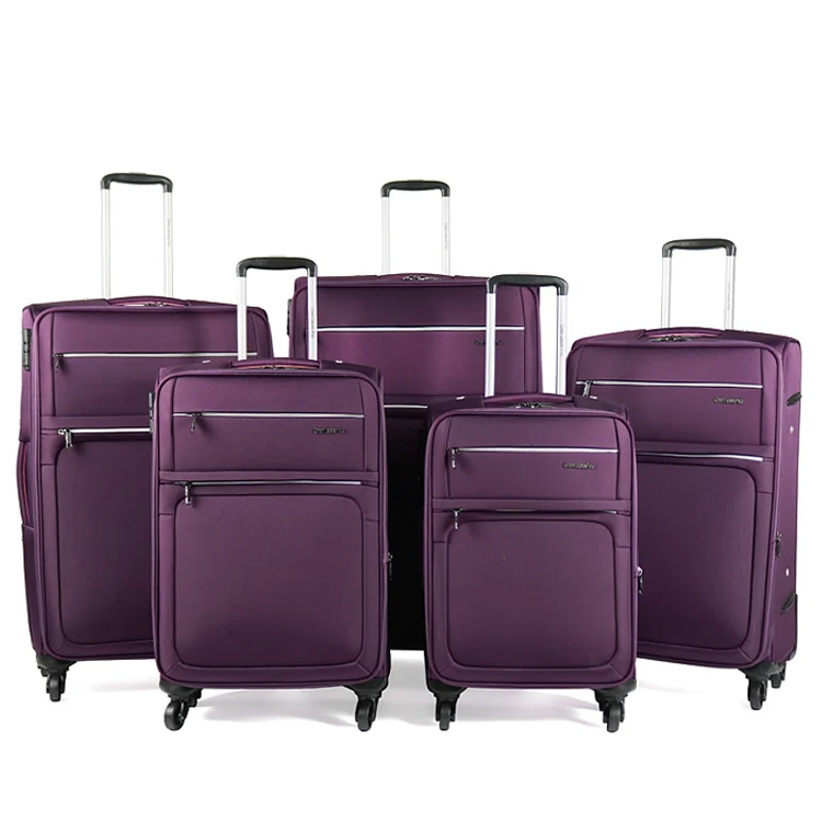 6 pièces 19 ''23'' 26 ''voyage valise en cuir valise ensemble avec